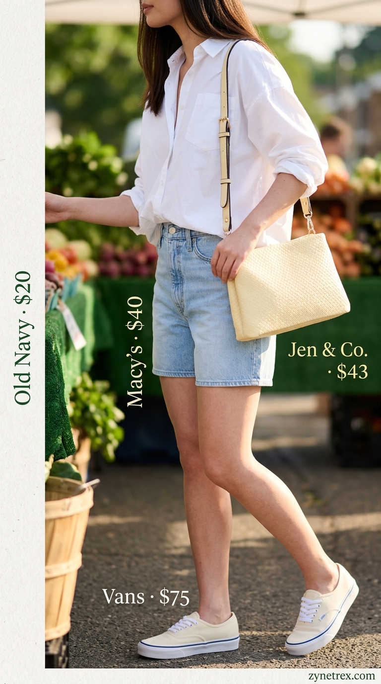 relaxed oversized summer outfit for women 2026 - Style Inspiration relaxed oversized summer outfit for women 2026 outfit idea - fashion styling inspiration