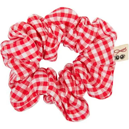 Gingham Scrunchies