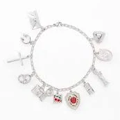 John Galt Silver Charm Bracelet