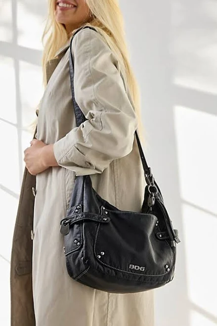 BDG Reggie Faux Leather Crossbody Bag