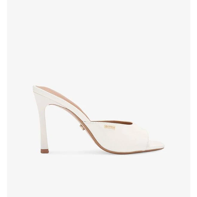 Carvela Women's Isabella Heeled Faux-Leather Mules