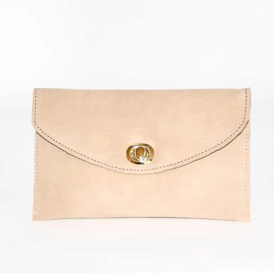 Suede Clutch Wallet
