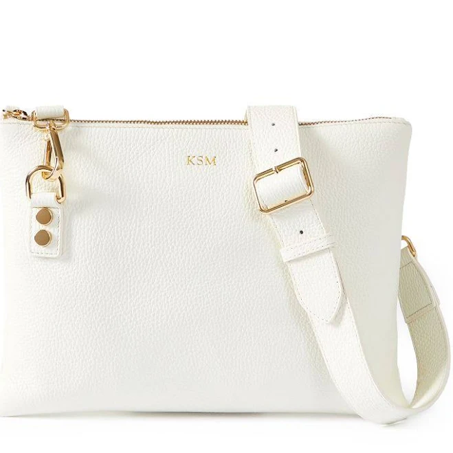 Essential Leather Zipper Crossbody