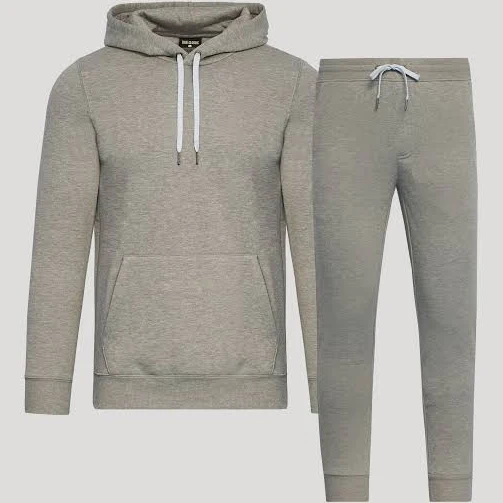 True Classic 2-Pack Athletic Cut Fleece Hoodie & Jogger Pants
