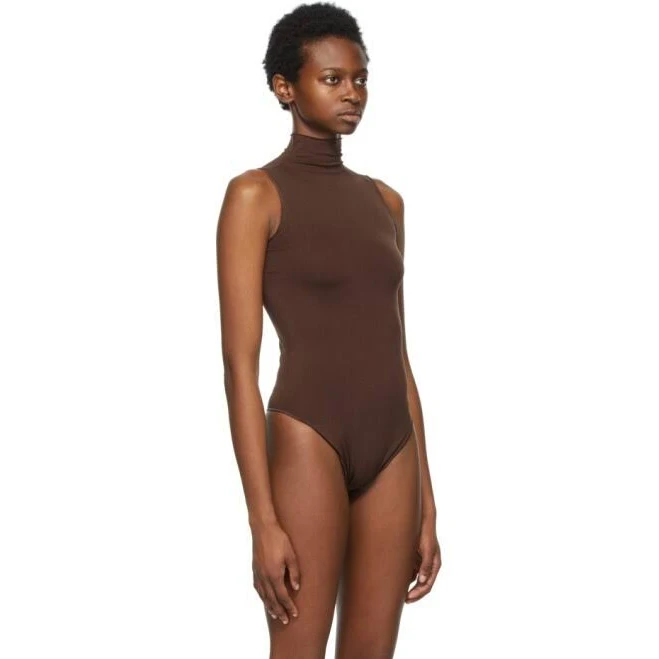Skims Essential Mock Neck Bodysuit