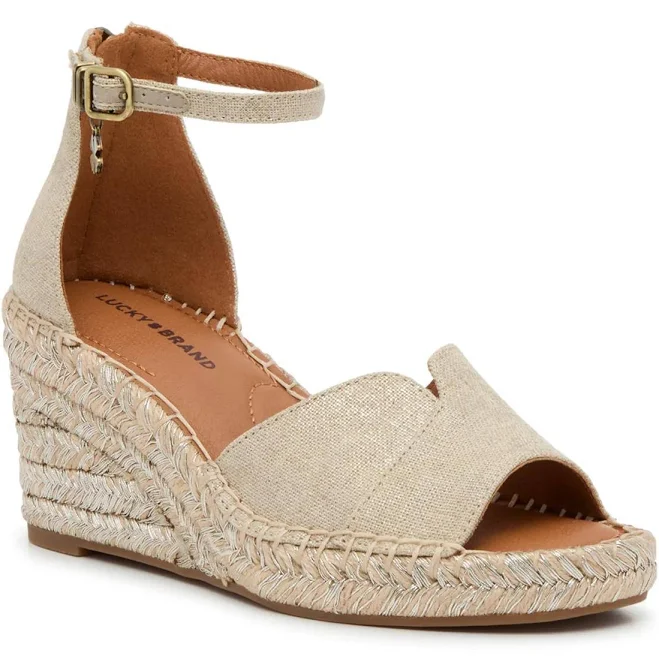 Lucky Brand Women's Canella Espadrille Wedge Sandals