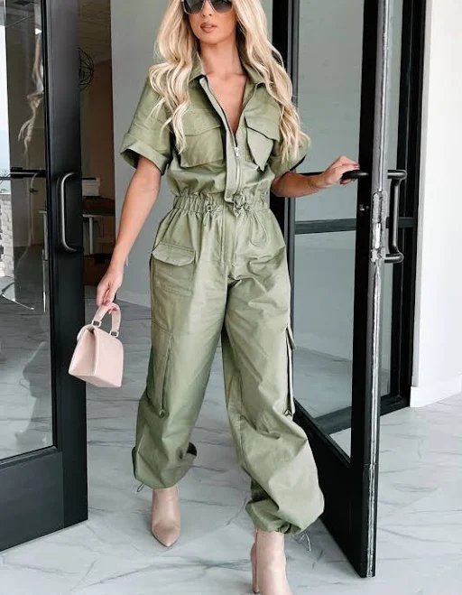 Women's Problem Free Utility Jumpsuit