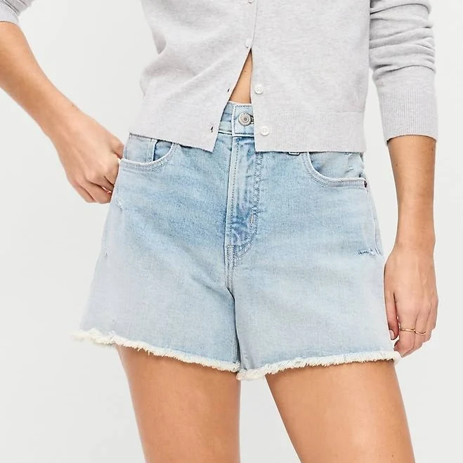 Old Navy Women's High-Waisted 4-Inch Jean Shorts