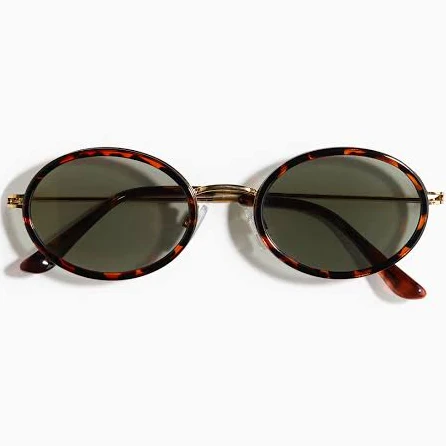 H&M Ladies Round Tortoiseshell Sunglasses