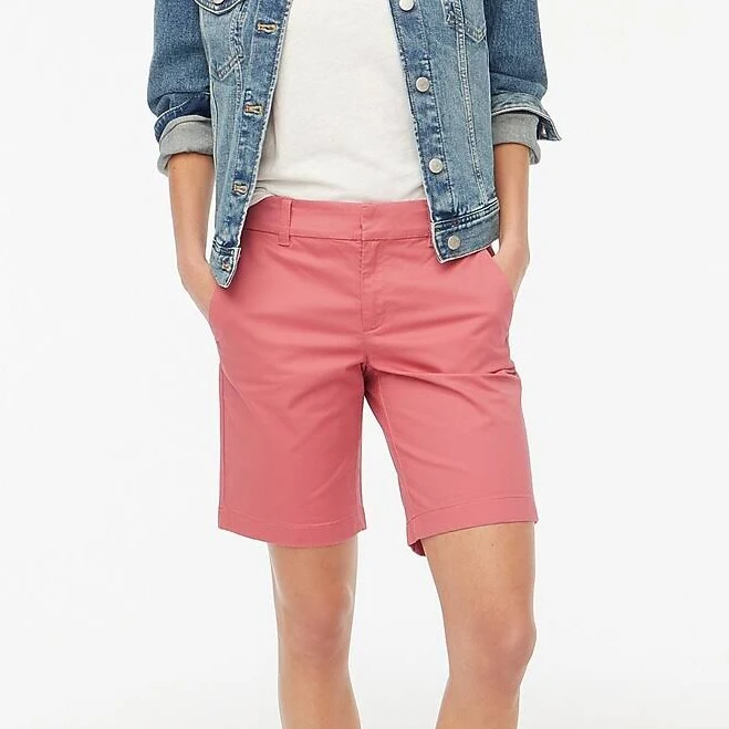 J.Crew Women's Frankie Bermuda Chino Shorts