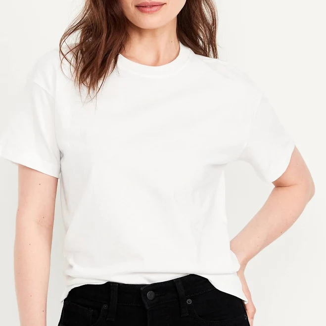 Old Navy Women's Vintage Crew-Neck T-Shirt