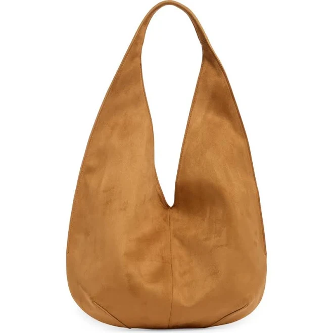Dara Faux Suede Hobo Bag