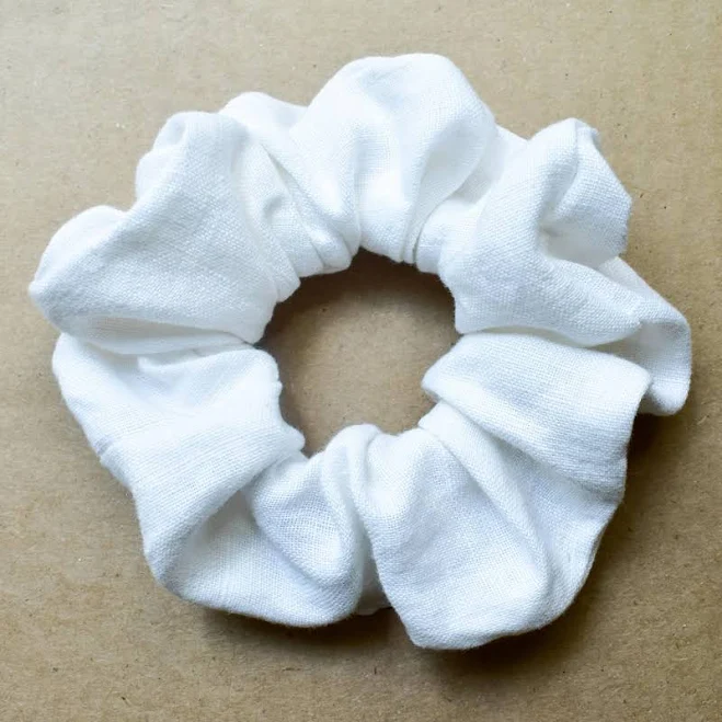 Handmade Linen Scrunchie