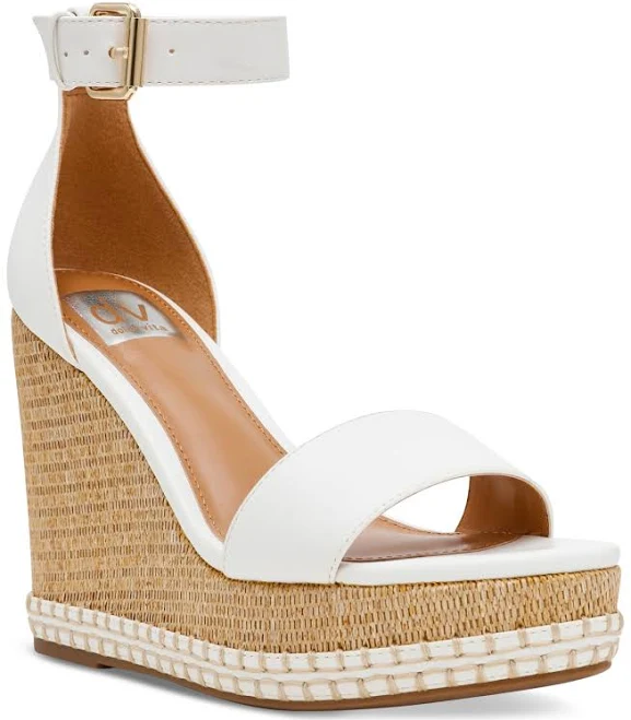 DV by Dolce Vita Women's Tammara Ankle-Strap Platform Wedge Sandals