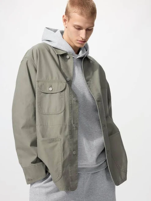 UNIQLO Cotton Utility Jacket