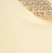 Embellished crepe mini dress - pastel yellow - FR 40