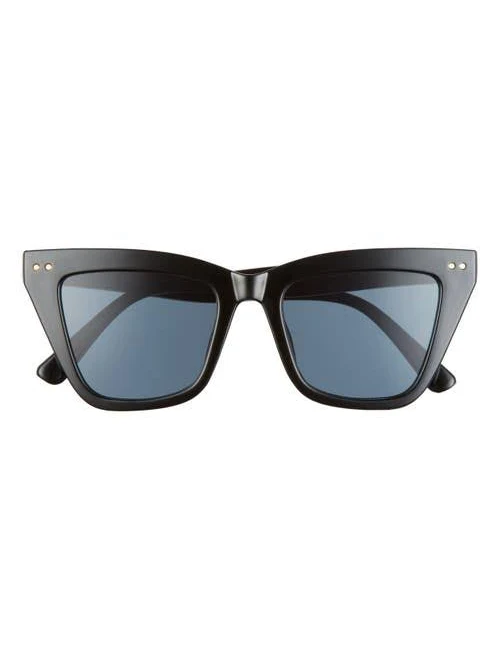 BP. 50mm Cat Eye Sunglasses in Black at Nordstrom