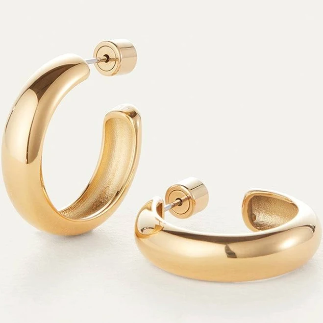 Jenny Bird Staple Hoops