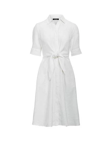 Lauren Women's Ralph Lauren Tie-Front Linen Shirtdress Dress