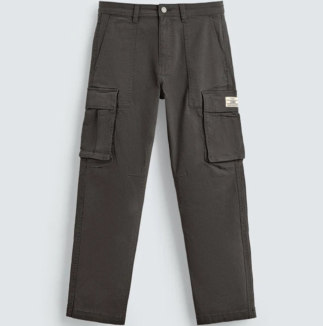 Zara Men's Relaxed Fit Cargo Pants