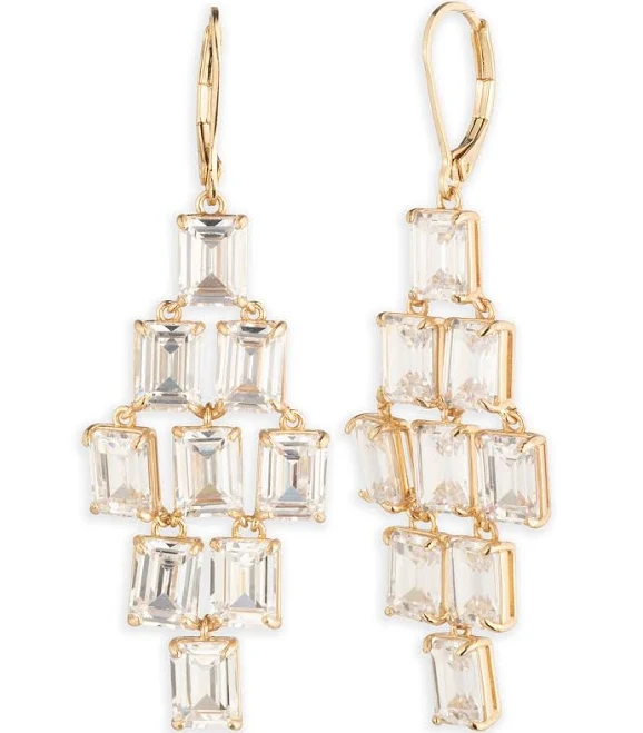 Ralph Lauren Women's Cubic Zirconia Chandelier Earrings