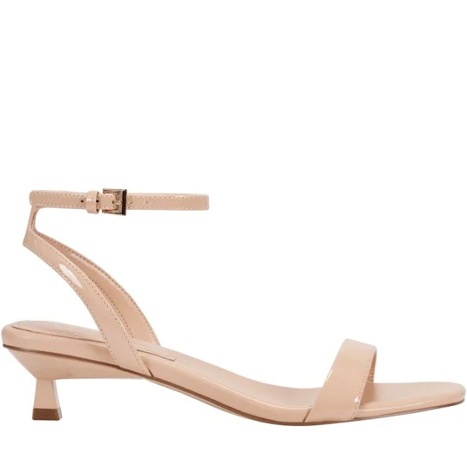 Marc Fisher Women's Alona Square Toe Kitten Heel Sandals