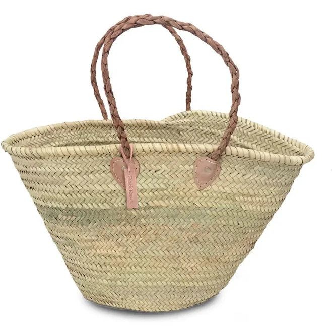 Natural Basket Straw Bag