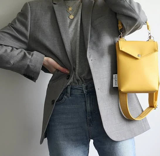 Vegan Leather Crossbody Bag