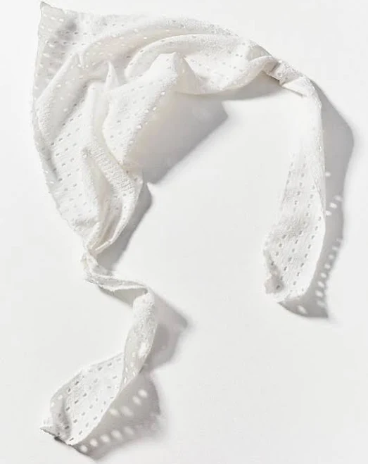 Anthropologie Eyelet Hair Scarf