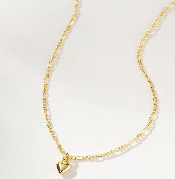 Uncommon James Mini Heart Gold Necklace