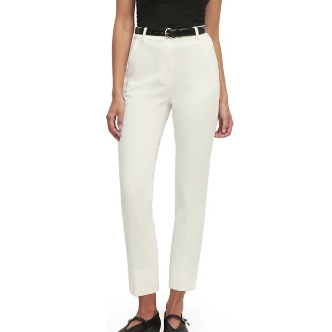 Favorite Daughter Women's High-Waist Straight-Leg Cigarette Pants