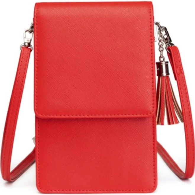 Youzey Vegan Saffiano Leather Crossbody Purse