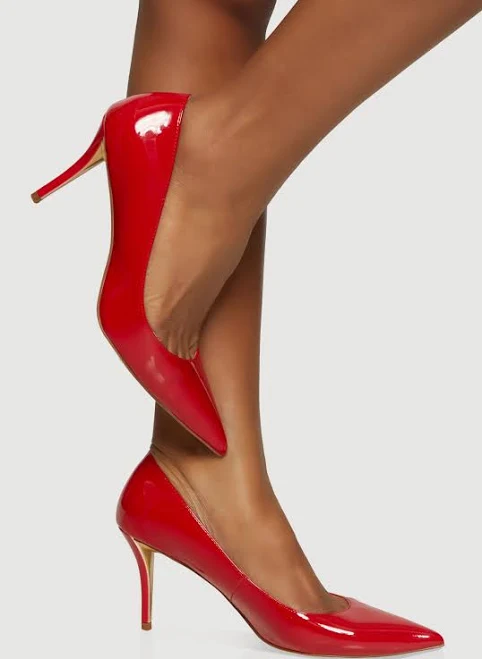 Women's Pointy Toe Stiletto Patent Pumps