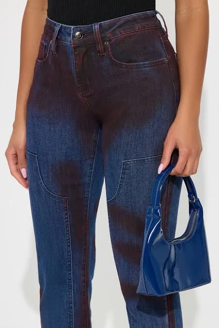 Fashion Nova Women's Places to Be Faux Patent Leather Shoulder Bag