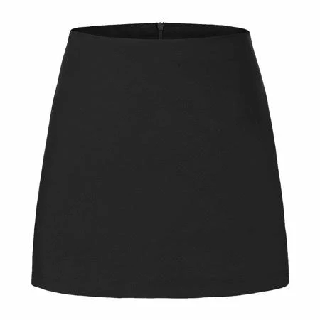 Women's Casual Slim Fit A-Line High Waisted Stretchy Skirt