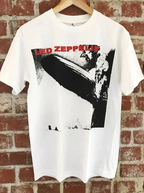 LED Zeppelin Vintage Rock Band Tee