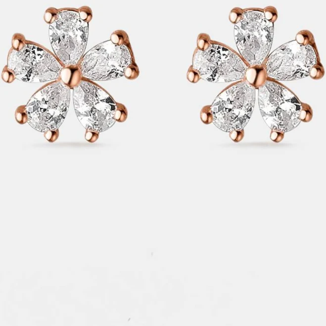 Dainty Tiny Small Flower Stud Earrings