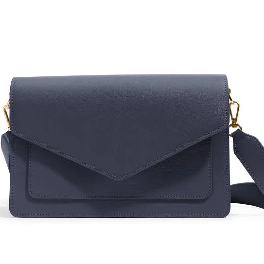 Italian Leather Willow Envelope Bag