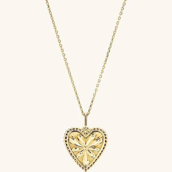 Mejuri 18K Gold Vermeil Calendula Pendant Necklace