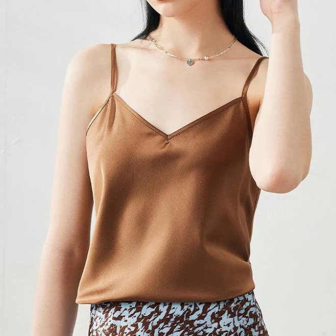 Women's Silk V-Neck Camisole