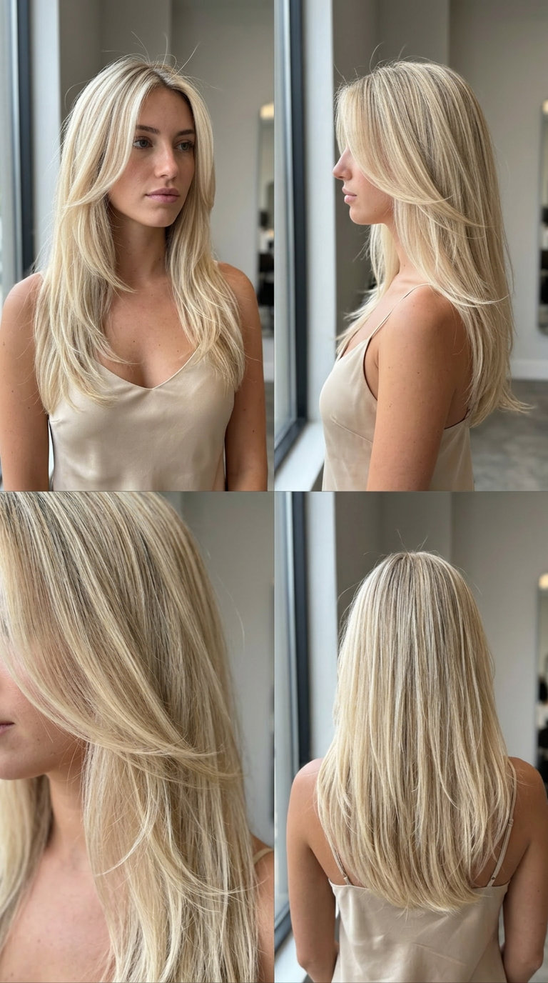 Rich Tiramisu Dimension 2026 shoulder-length cut with espresso root melt and caramel blonde ends, ghost layers — sophisticated dimensional