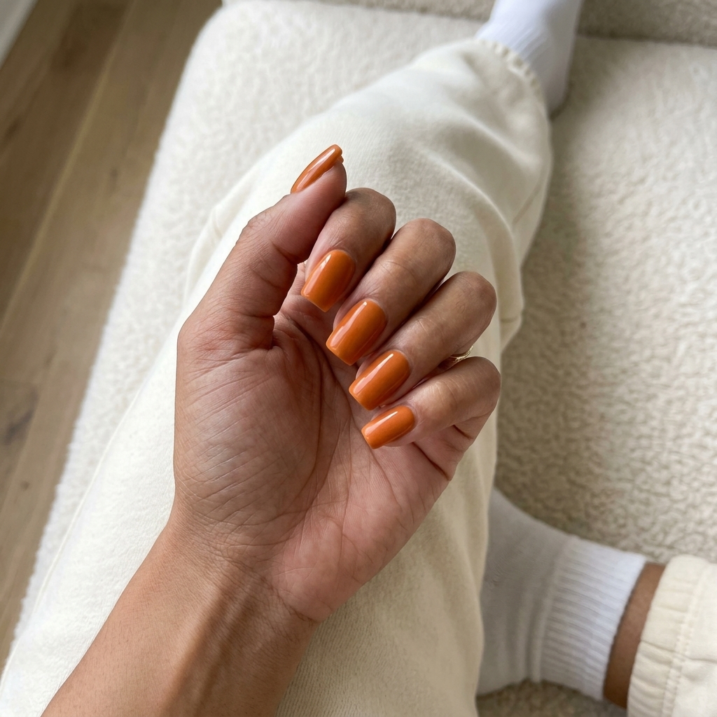 Fun Summer Nails 2026: Velvet Peach Cloud Soft peach fuzz velvet matte nails for fun summer nails 2026. Sophisticated and warm for brunch.