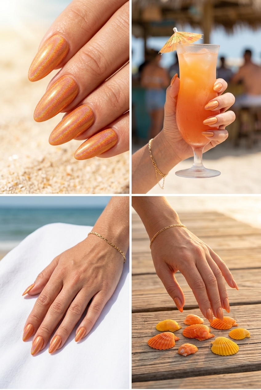 Deep Teal Velvet Cat-Eye nails for date night, a luxurious summer nail manicure idea 2026 with magnetic polish.