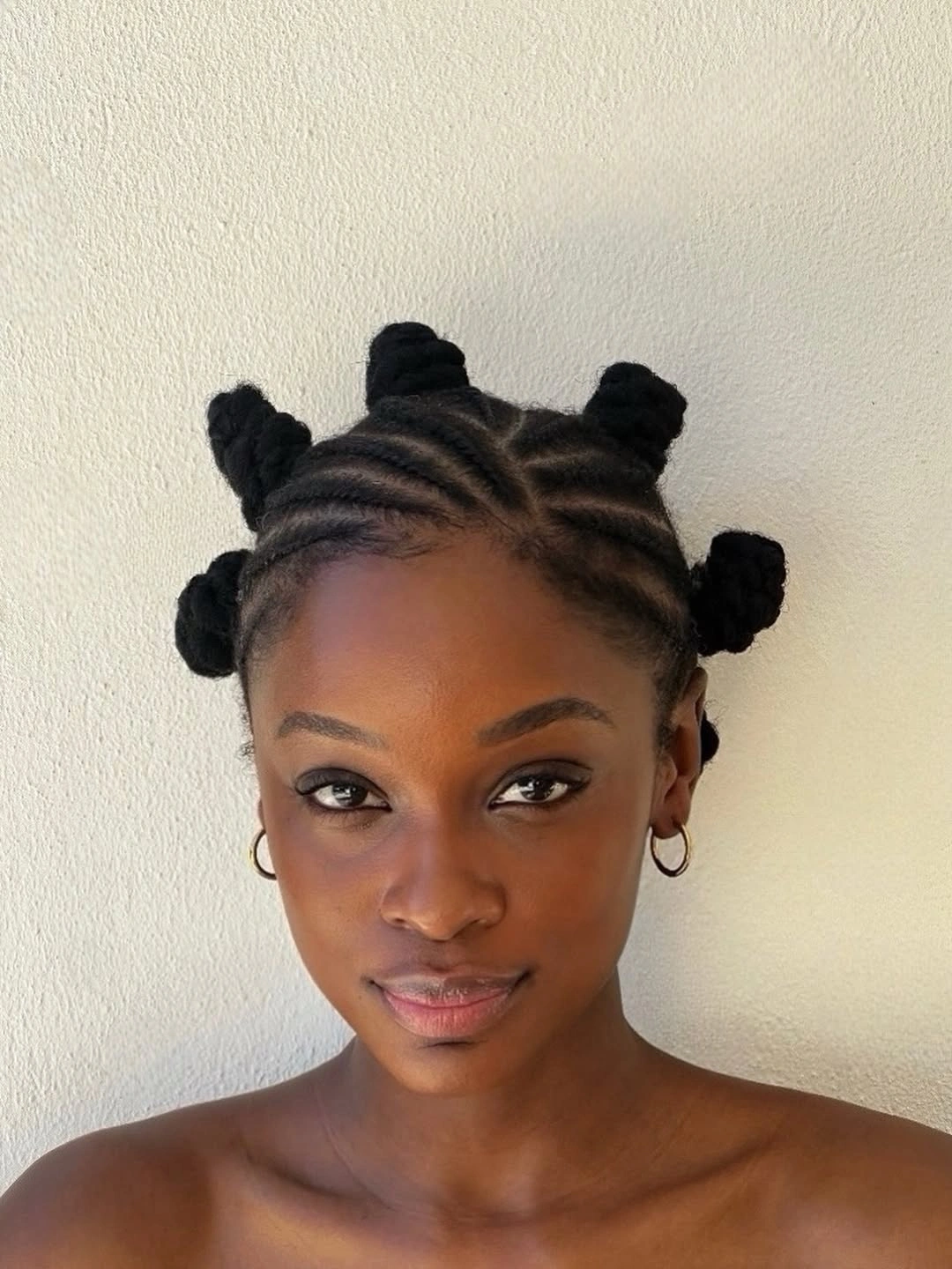 bantu knots hairstyles Classic Symmetrical Knots for Everyday Confidence