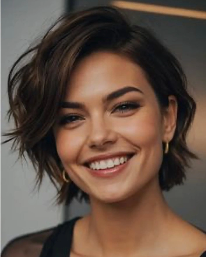 bixie haircut Effortlessly Tousled Bixie With Soft Wavy Texture