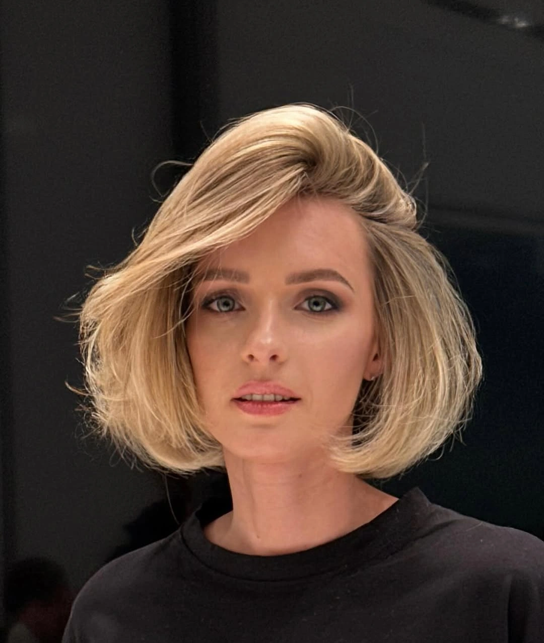 bobbed haircut for women Voluminous Blonde Bob With Luxe Bounce