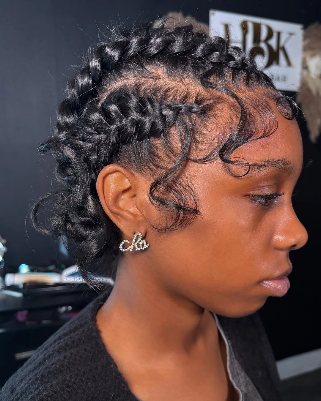 butterfly braids hairstyle Soft Butterfly Braids With a Romantic Low Bun
