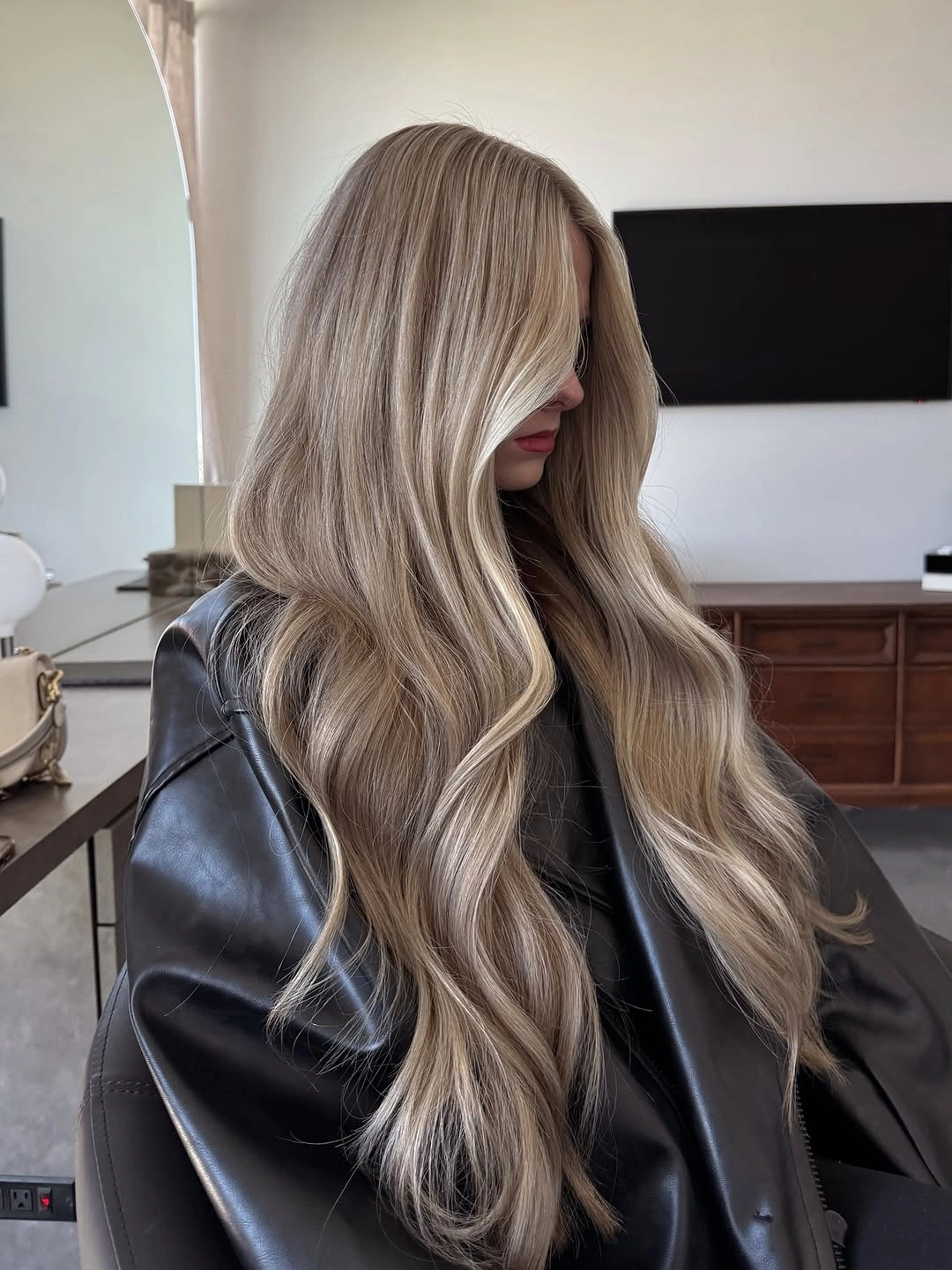 dirty blonde hair color Cool Dirty Blonde Waves with Seamless Dimension