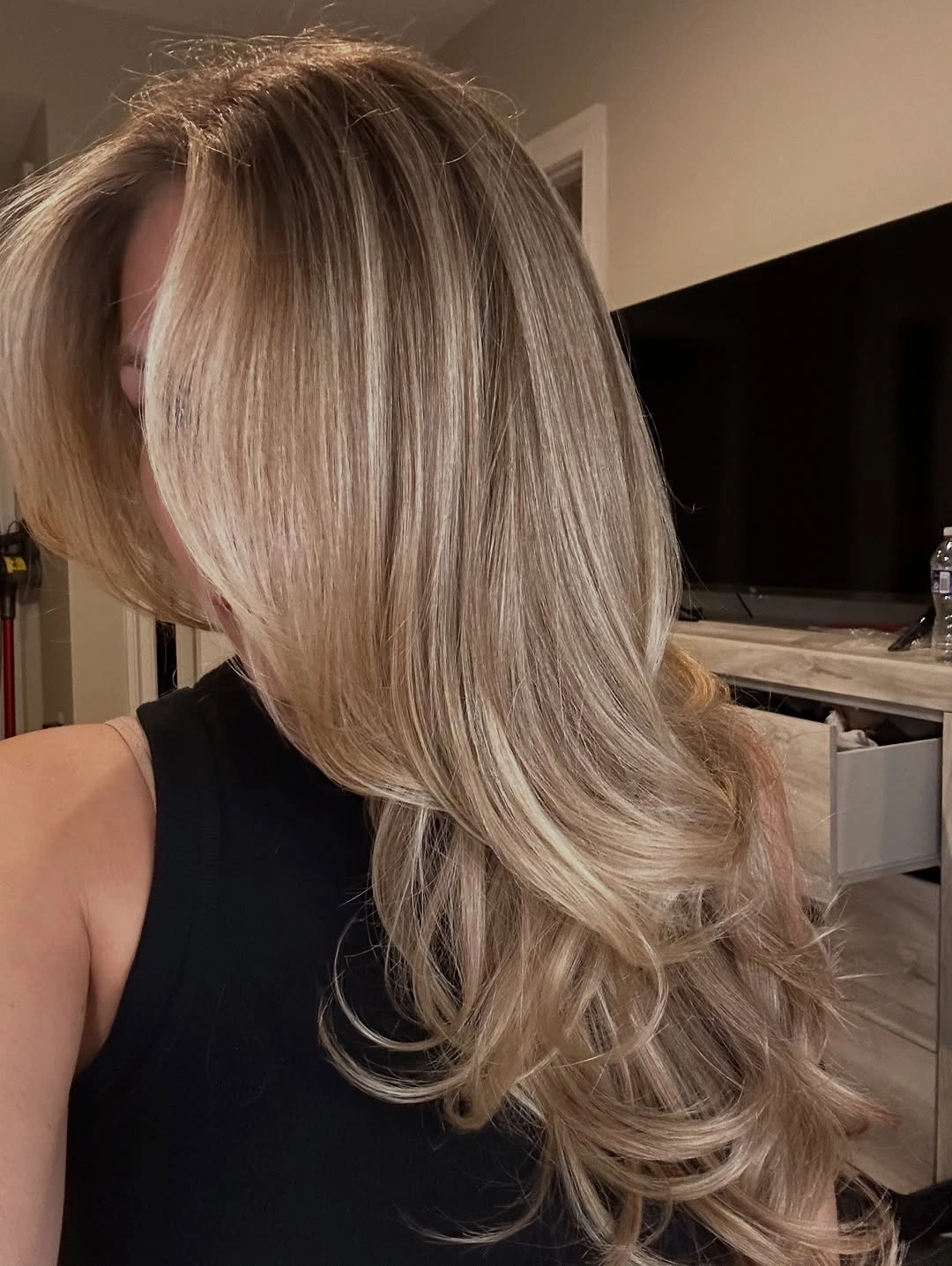 dirty blonde hair color Cool Vanilla Dirty Blonde with Silky Dimension