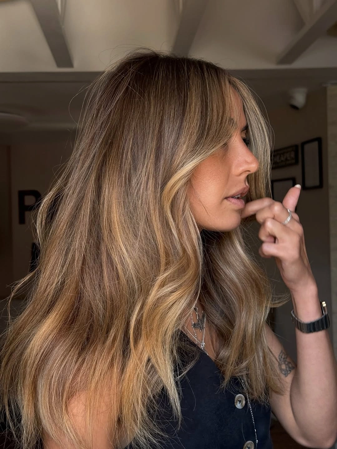 dirty blonde hair color Honey Dirty Blonde with Soft Face-Framing Contrast